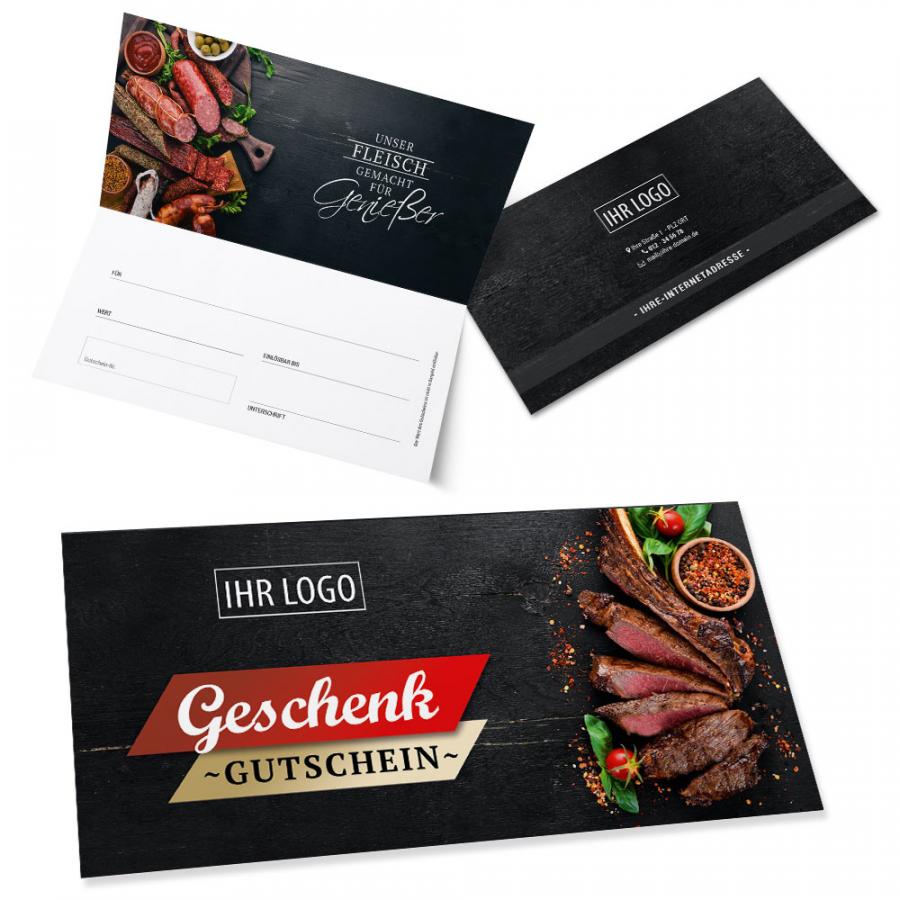 Geschenkgutscheine für Metzger