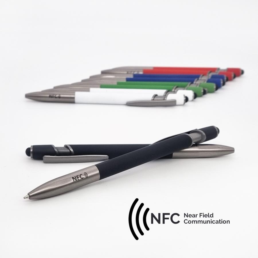 NFC Kugelschreiber bedrucken oder gravieren
