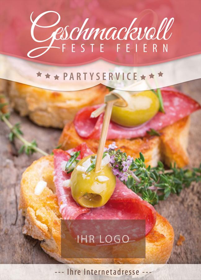 Poster-Motiv: Partyservice & Catering